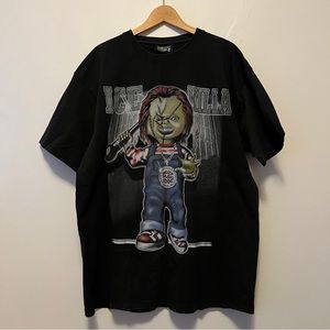 Vintage Ice Killa Southpole‎ Hip Hop T-shirt Size XL 90s Chucky Bling